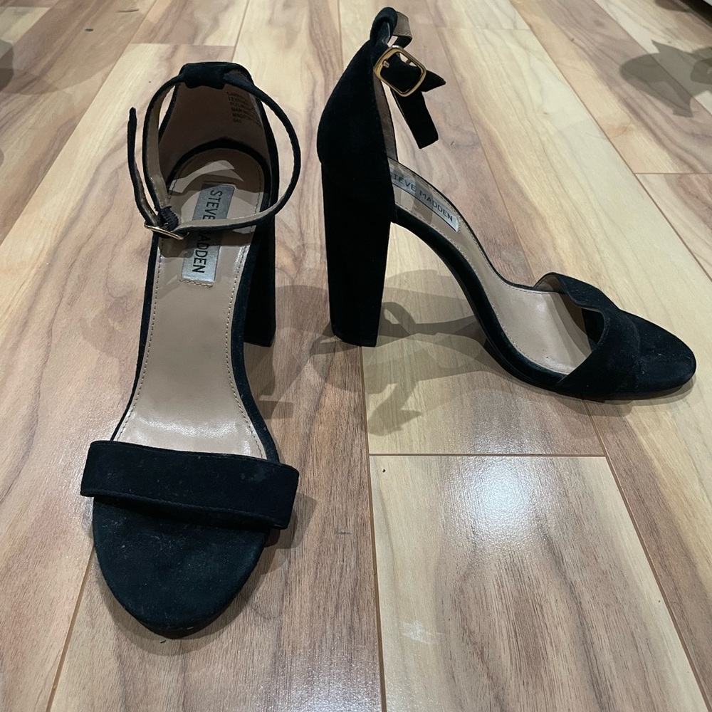 Steve Madden Black Women's Heels